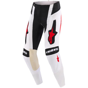 Pantalon ALPINESTARS Techstar KNIF noir/blanc/rouge