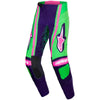 Pantalon ALPINESTARS Techstar NOMUR violet/vert/rose