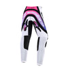 Pantalon enfant ALPINESTARS Supertech VISTA blanc/violet/noir