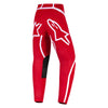 Pantalon enfant ALPINESTARS Fluid APEX rouge/blanc