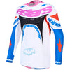 Maillot ALPINESTARS Supertech Dyna blanc/bleu