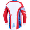 Maillot ALPINESTARS Supertech Dyna rouge/blanc
