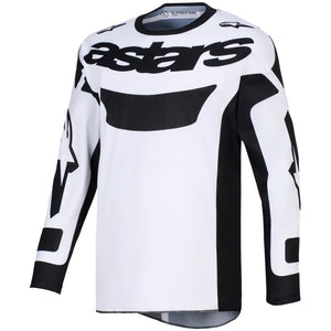 Maillot ALPINESTARS Racer Riway blanc/noir
