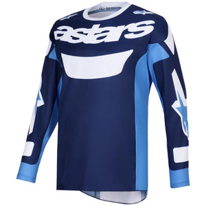 Maillot ALPINESTARS Racer Riway bleu/blanc