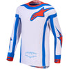 Maillot ALPINESTARS Supertech Vesta blanc/rouge