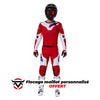 Tenue ALPINESTARS Racer Veil rouge/blanc 2025