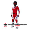 Tenue ALPINESTARS Racer Veil rouge/blanc 2025