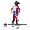 Tenue ALPINESTARS Racer Veil rouge/blanc 2025