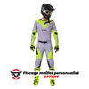 Tenue ALPINESTARS Racer Veil gris/jaune 2025