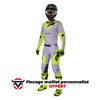 Tenue ALPINESTARS Racer Veil gris/jaune 2025