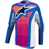 Maillot ALPINESTARS Techstar Maven blanc/corail