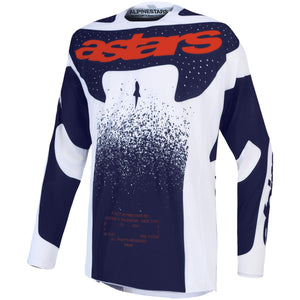 Maillot ALPINESTARS Techstar Swan blanc/gris