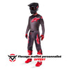 Tenue ALPINESTARS Supertech Lipan smoke rouge 2025