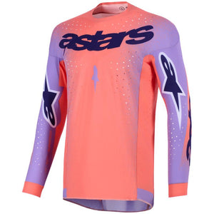 Maillot ALPINESTARS Supertech SCENZ violet/corail
