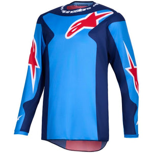 Maillot ALPINESTARS Fluid GRID bleu/rouge
