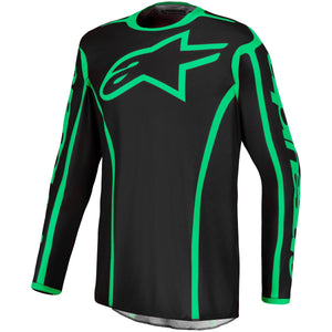 Maillot ALPINESTARS Fluid Apex V2 noir/vert