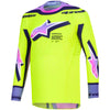 Tenue ALPINESTARS Supertech VISTA jaune/violet/noir