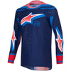 Maillot ALPINESTARS Supertech VISTA navy/corail