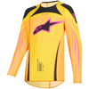 Tenue enfant ALPINESTARS Supertech NOMUR orange/jaune/rose
