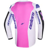 Tenue enfant ALPINESTARS Fluid GRID noir/gris/violet