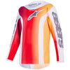 Tenue enfant ALPINESTARS Fluid PORTL rouge/gris