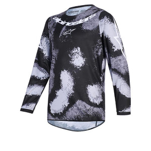 Maillot enfant ALPINESTARS FLUID LAHND noir camo