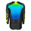 Maillot FLY RACING Evolution DST S.E. Zen - noir/bleu/Hi-Vis 2025