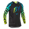 Maillot FLY RACING Evolution DST S.E. Zen - noir/bleu/Hi-Vis 2025