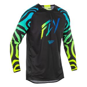 Maillot FLY RACING Evolution DST S.E. Zen - noir/bleu/Hi-Vis 2025