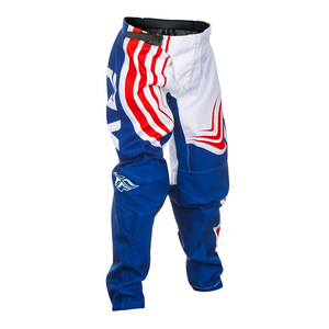 Pantalon enfant FLY RACING F-16 - rouge/blanc/bleu 2025