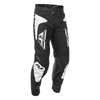 Pantalon FLY RACING Kinetic SYM - noir/blanc 2025