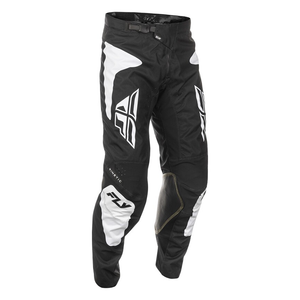 Pantalon FLY RACING Kinetic SYM - noir/blanc 2025