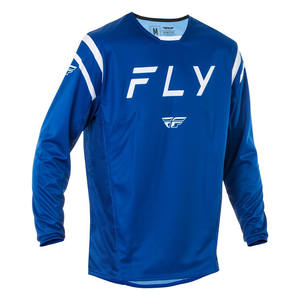 Maillot FLY RACING Kinetic Center - Navy/blanc 2025