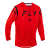 Maillot FLY RACING Kinetic Center - rouge/noir 2025