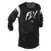 Maillot enfant FLY RACING Kinetic Stoke - noir/blanc 2025