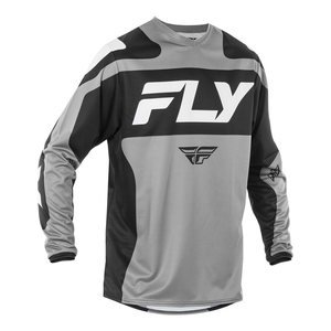 Maillot FLY RACING F-16 - gris/noir/blanc 2025