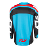 Maillot FLY RACING F-16 - bleu clair/rouge/noir 2025