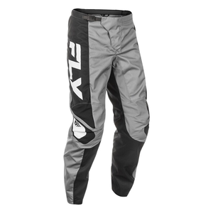 Pantalon FLY RACING F-16 - gris/noir/blanc 2025
