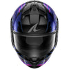 Casque intégral SHARK Ridill 2 Reptaia noir violet 2026