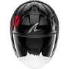 Casque jet SHARK Skwal Jet Shiever noir anthracite rouge 2026