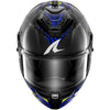 Casque intégral SHARK Spartan Gt Pro Carbon Speed-vib carbone anthracite bleu 2026
