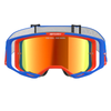 Lunettes ALPINESTARS Vision 8 Wordmark bleu/orange irridium