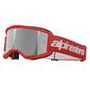 Lunettes ALPINESTARS Vision 3 Wordmark rouge irridium