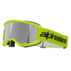 Lunettes ALPINESTARS Vision 3 Wordmark jaune fluo irridium
