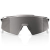 Lunettes de sport 100% AEROCRAFT gris chrome - Hiper