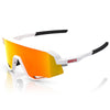 Lunettes de sport 100% SLENDALE blanc mat - Hiper