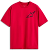 T-Shirt ALPINESTARS One Oversized SS CSF Tee Rouge