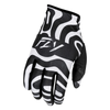 Gants FLY RACING Lite L.E. Abyss - blanc/noir 2025