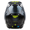 Casque FLY RACING Formula S Carbon Protocol - noir carbone/gris/Hi-Vis 2025