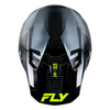 Casque FLY RACING Formula S Carbon Protocol - noir carbone/gris/Hi-Vis 2025